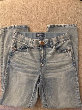 Democracy Light Blue Straight Leg Jeans